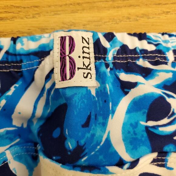 B Skinz Golf Womens M Blue White Skort Athletic - Picture 6 of 11